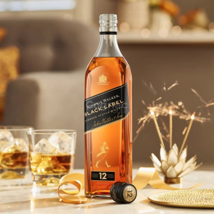 Johnnie Walker Black Label 12y 40% 0,7l (holá láhev)