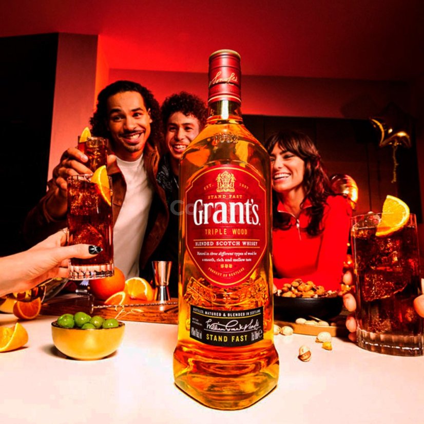 Grant's Triple Wood 40% 0,7l  (holá lahev)