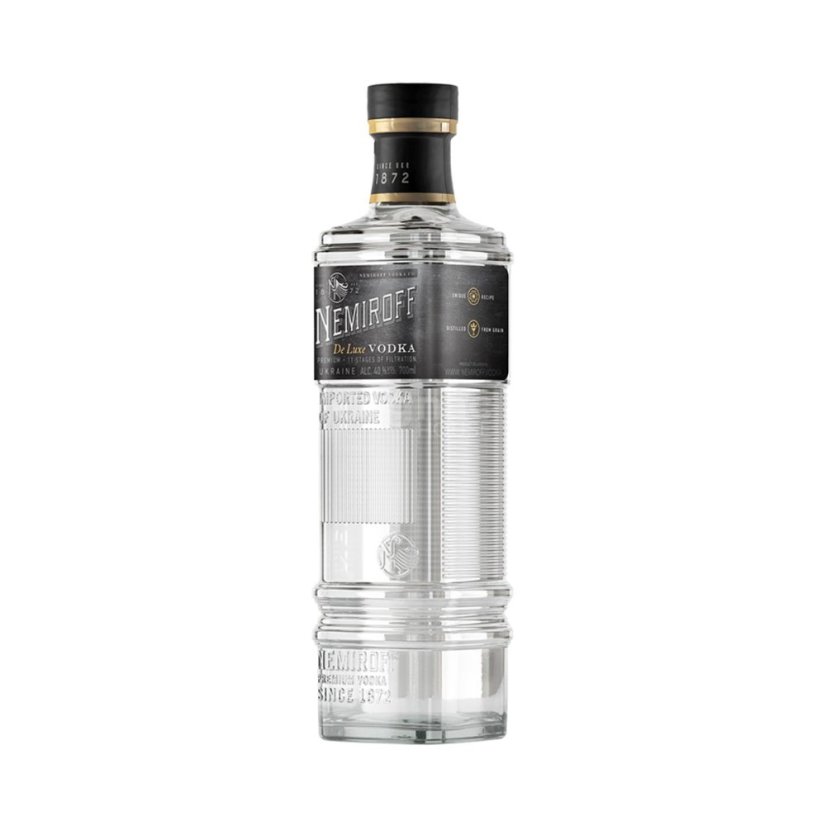 Nemiroff Vodka de Luxe 40% 0,7l (holá lahev)