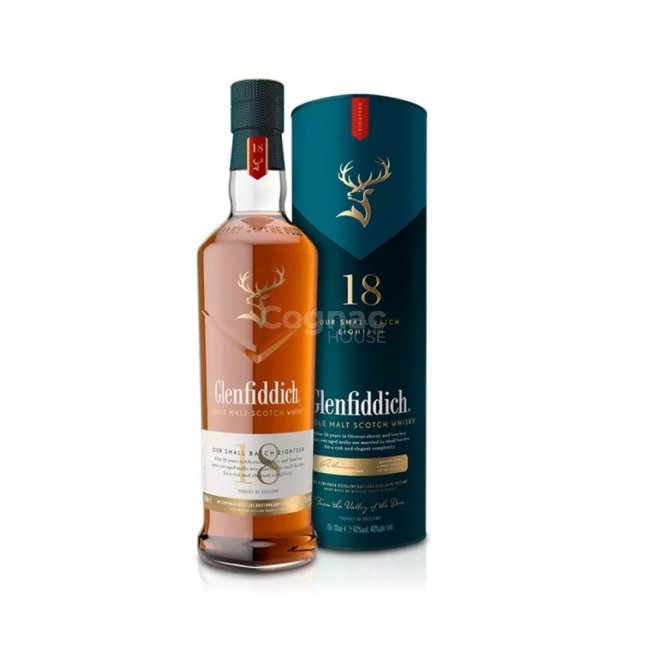 Glenfiddich 18YO 0,7L 40% (tuba)
