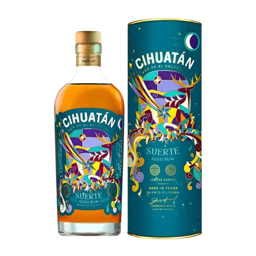 Cihuatán Suerte 15years 44,2% 0,7l (tuba)