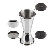 Barmanská odměrka nerezová 20/40 ml