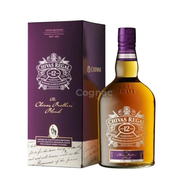 Chivas Regal 12 Years Brother’s Blend 40% 1,0l (karton)