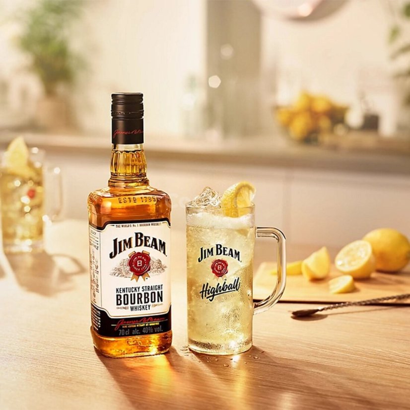 Jim Beam White 40% 0,7 l (holá lahev)