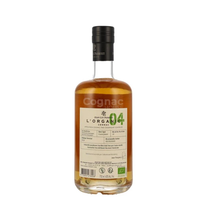 Jean-Luc Pasquet L´Organic 4ANS 40% 0,7l (holá lahev)