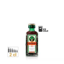 Jägermeister 35% 0,02l  (holá láhev)