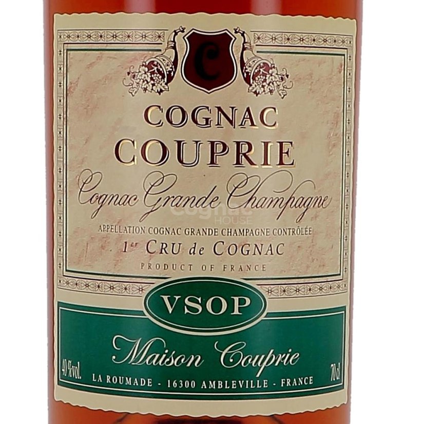 Couprie VSOP 40% 0,7l (holá lahev)