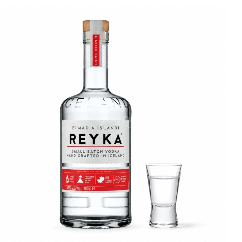 Reyka vodka  40% 0,7l (holá lahev)