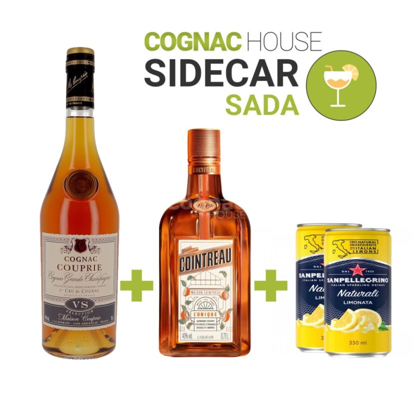 Sada SIDECAR koktejl