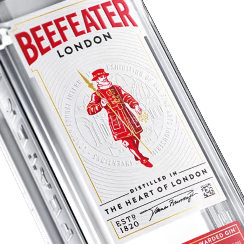 Beefeater Gin 40% 1,0l (holá lahev)