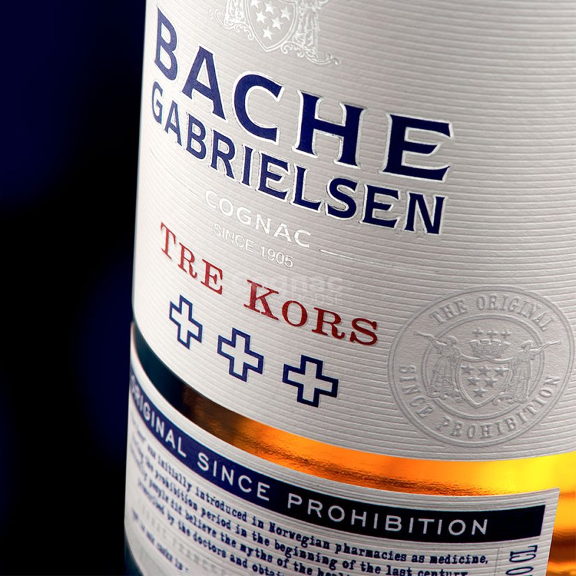 Bache Gabrielsen VS Tre Kors 40% 0,7l (karton)