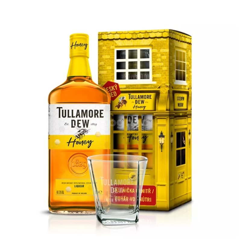 Tullamore D.E.W. Honey 35% 0,7l (dárkové balení)