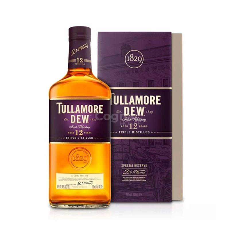 Tullamore D.E.W. 12YO 40% 0,7l (karton)