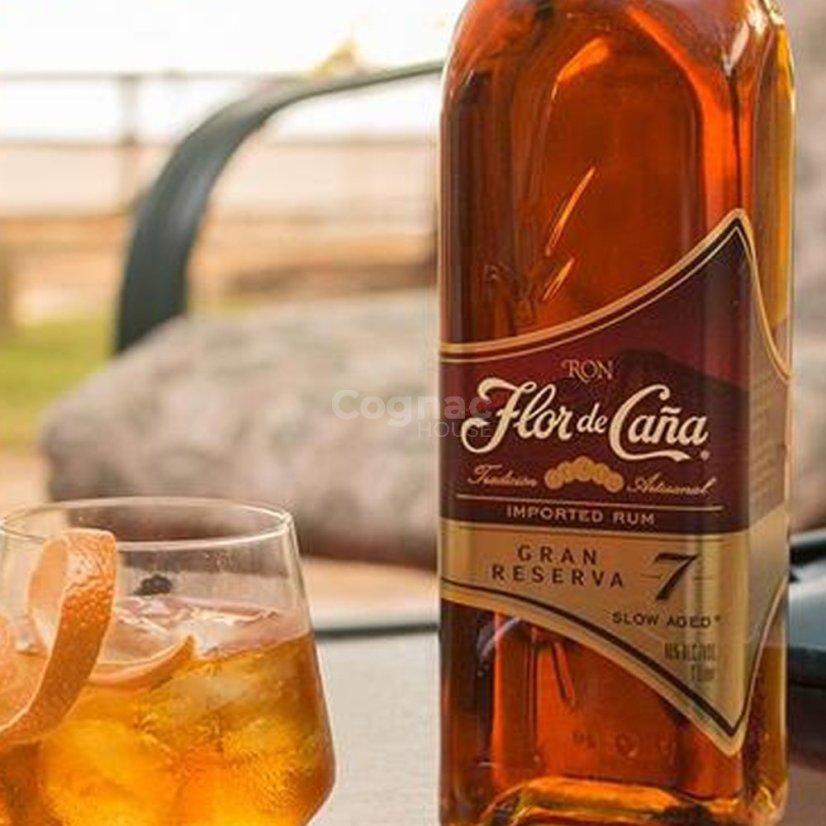 Flor de Caña 7yo 40% 0,7l (holá lahev)