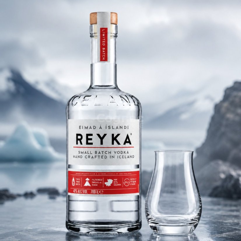 Reyka vodka  40% 0,7l (holá lahev)