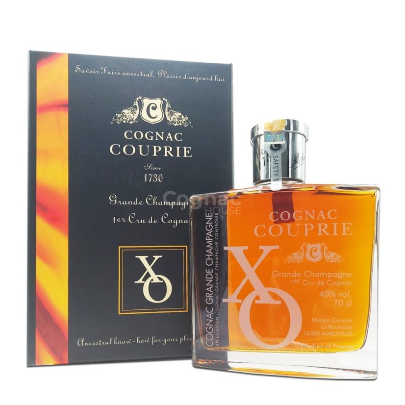 Couprie XO Carafe Elegance 40% 0,7l (dárkový box)