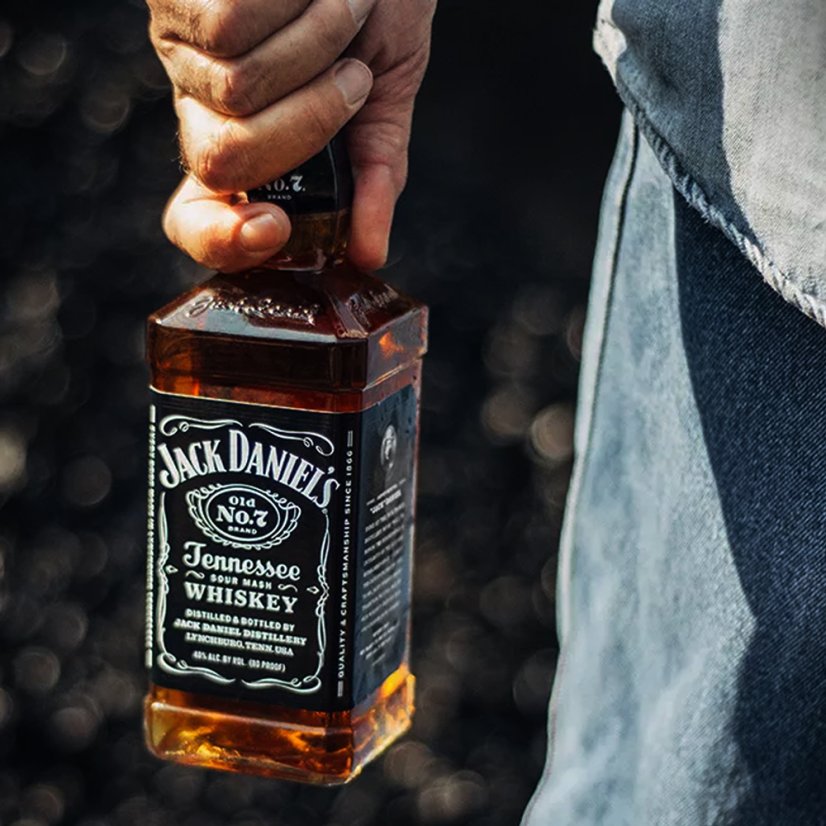 Jack Daniels No. 7 40% 1l (holá lahev)