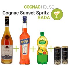 Sada Cognac Sunset Spritz koktejl