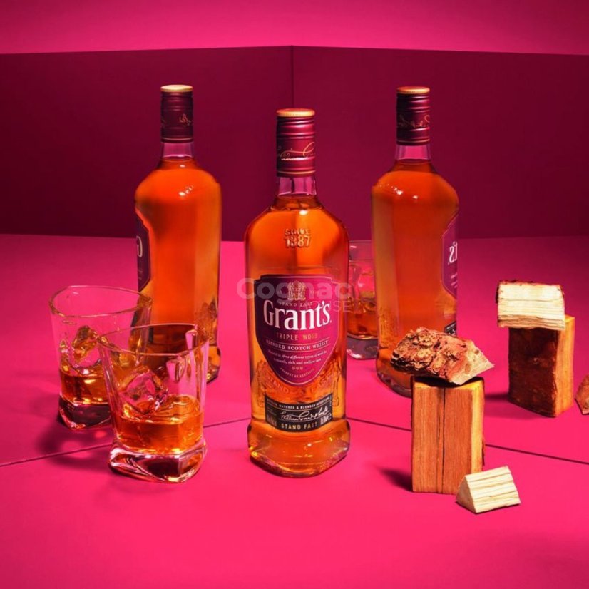 Grant's Triple Wood 40% 0,7l  (holá lahev)