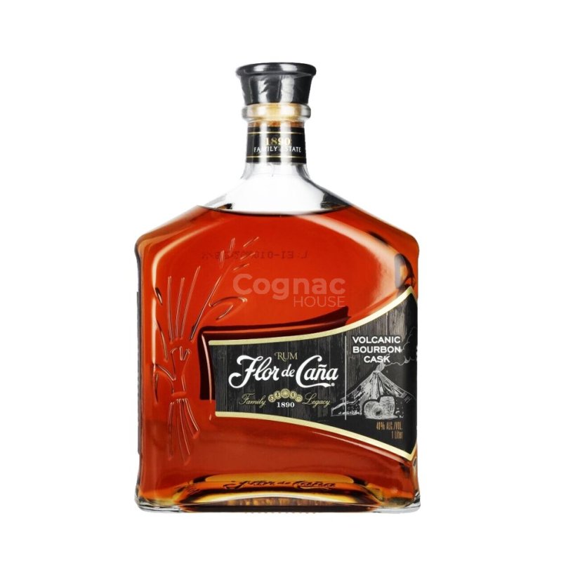 Flor de Caña Volcanic 40% 1,0l (karton)