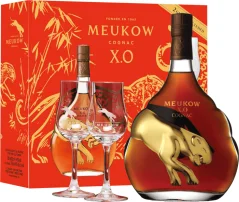 Meukow XO Chinese New Year Gift box 40% 0,7l (dárkové balení)