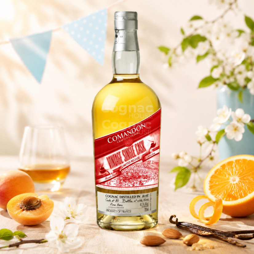 Comandon Single Cask 2012 Fins Bois 42% 0,7l (karton)