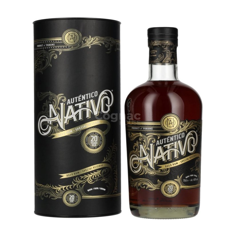 Autentico Nativo 20YO 40% 0,7l (tuba)