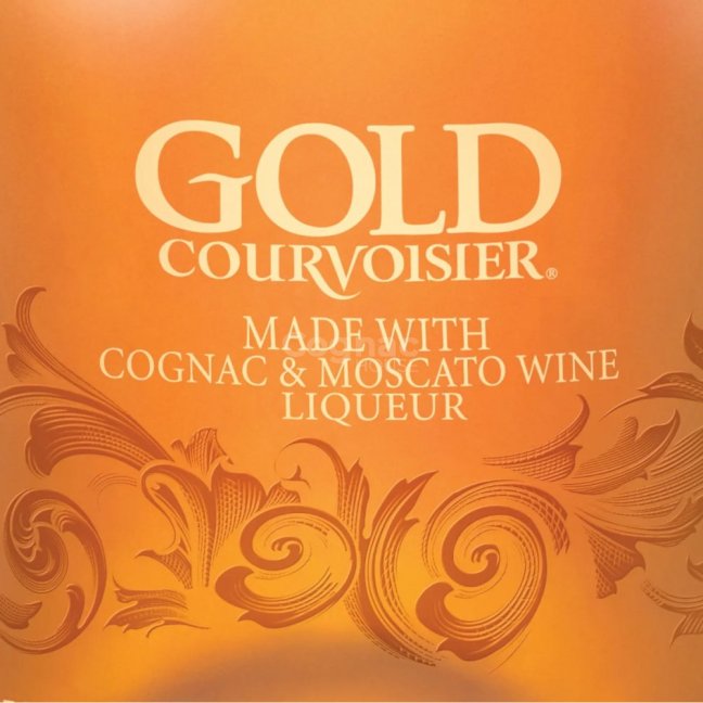 Courvoisier Gold Liqueur 18% 0,7 l (holá lahev)