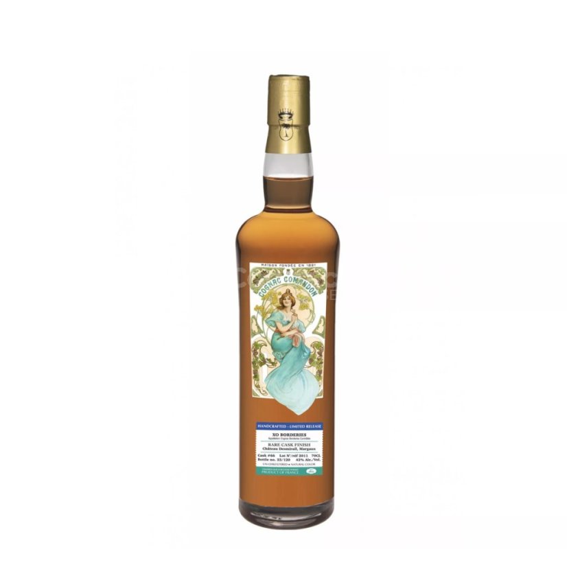 Comandon Rare Cask 2011 Borderies 42% 0,7l (dřevěný box)