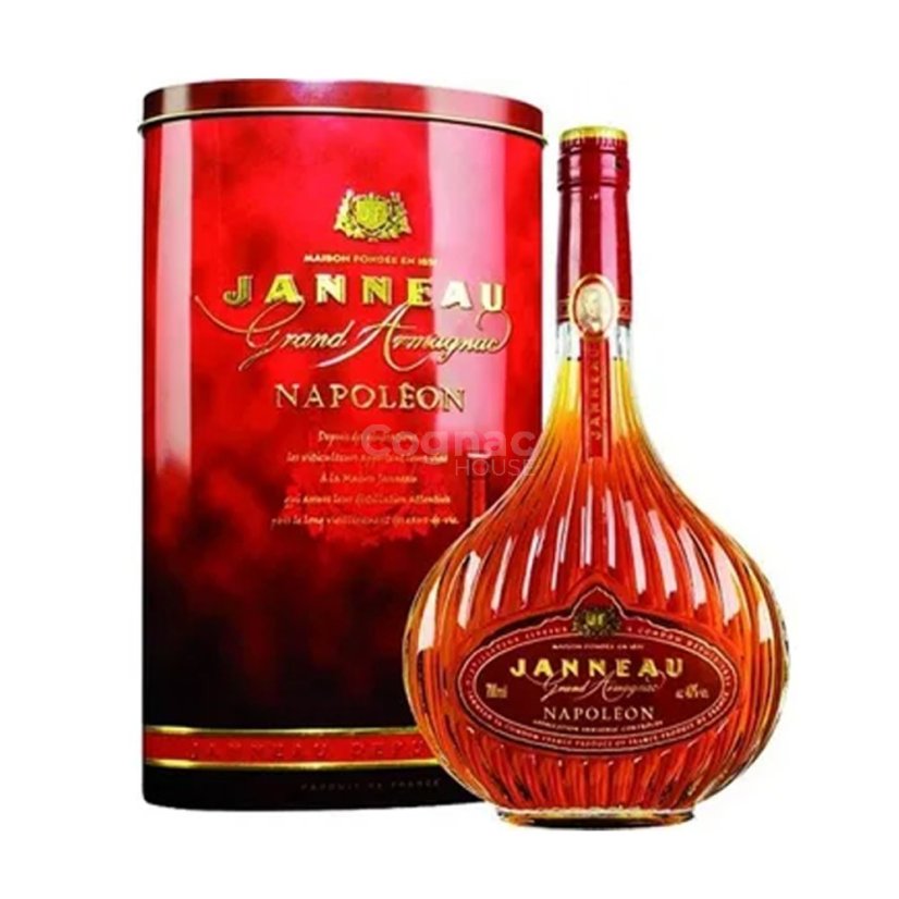 Janneau Grand Armagnac Napoleon 40% 0,7 l (plech)