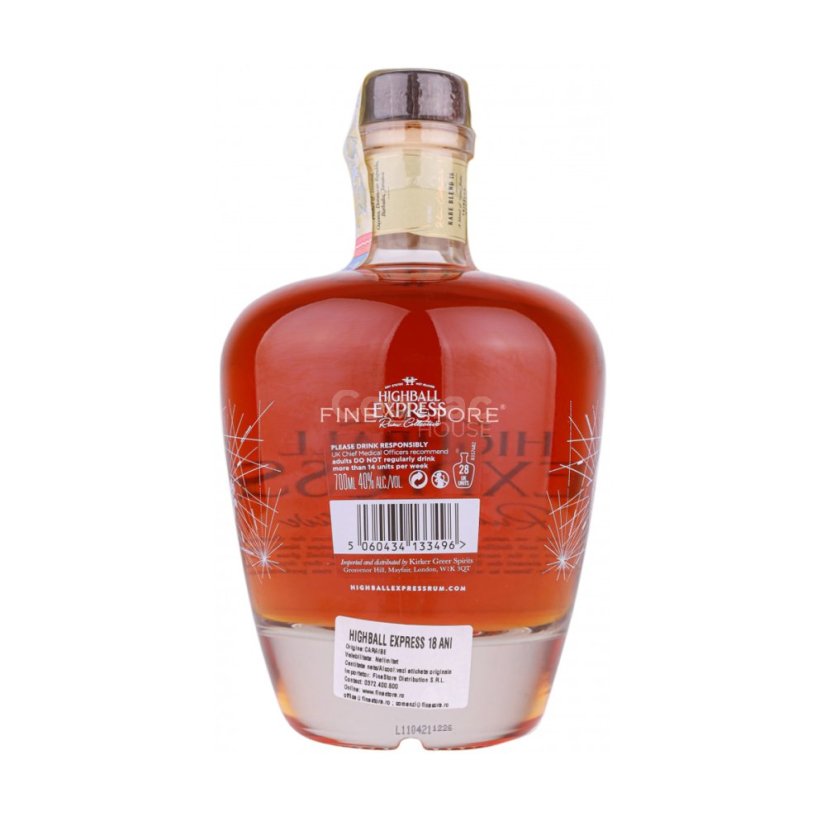 Highball Express 18yo Rare 40% 0,7l (holá lahev)