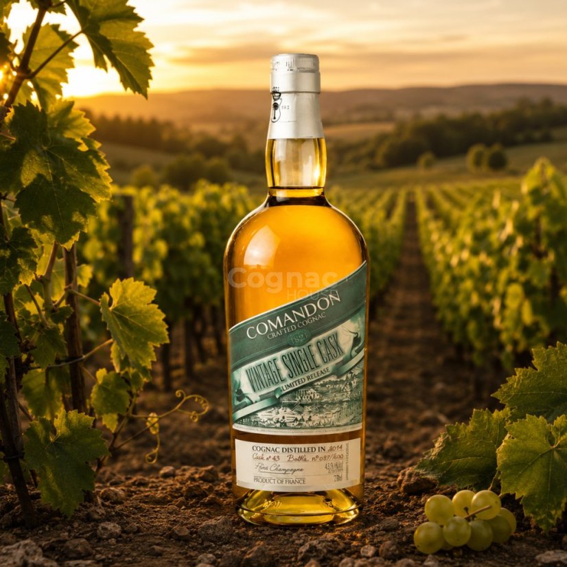 Comandon Single Cask 2011 Petite Champagne 41,5% 0,7l (karton)