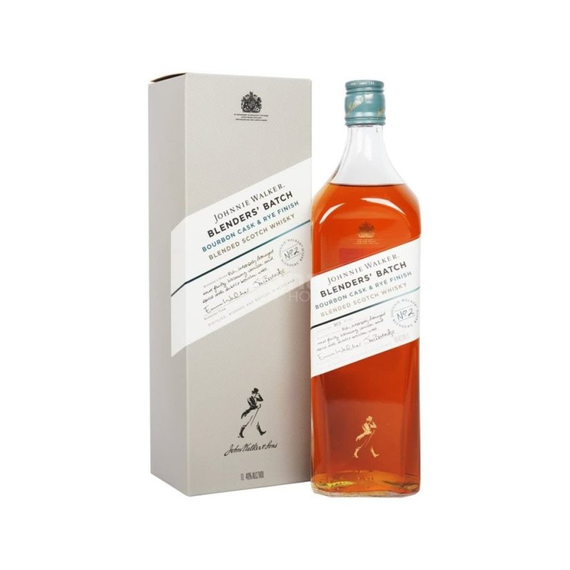 Johnnie Walker Blender's Batch Bourbon cask & Rye finish 40% 1l (karton)