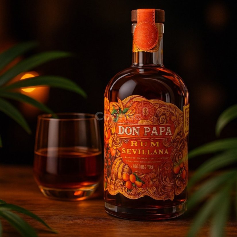 Don Papa Sevillana 40% 0,7l (tuba)