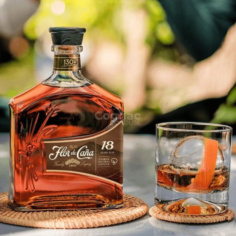 Flor de Caña 18yo 40% 0,7l (karton)