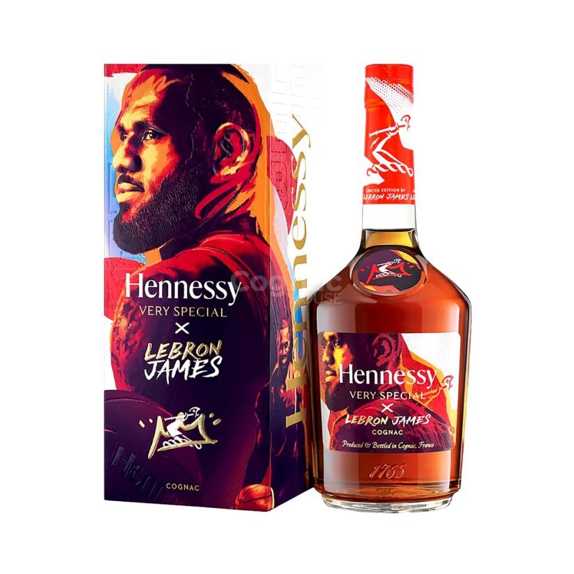 Hennessy VS Lebron James 40% 0,7l (karton)