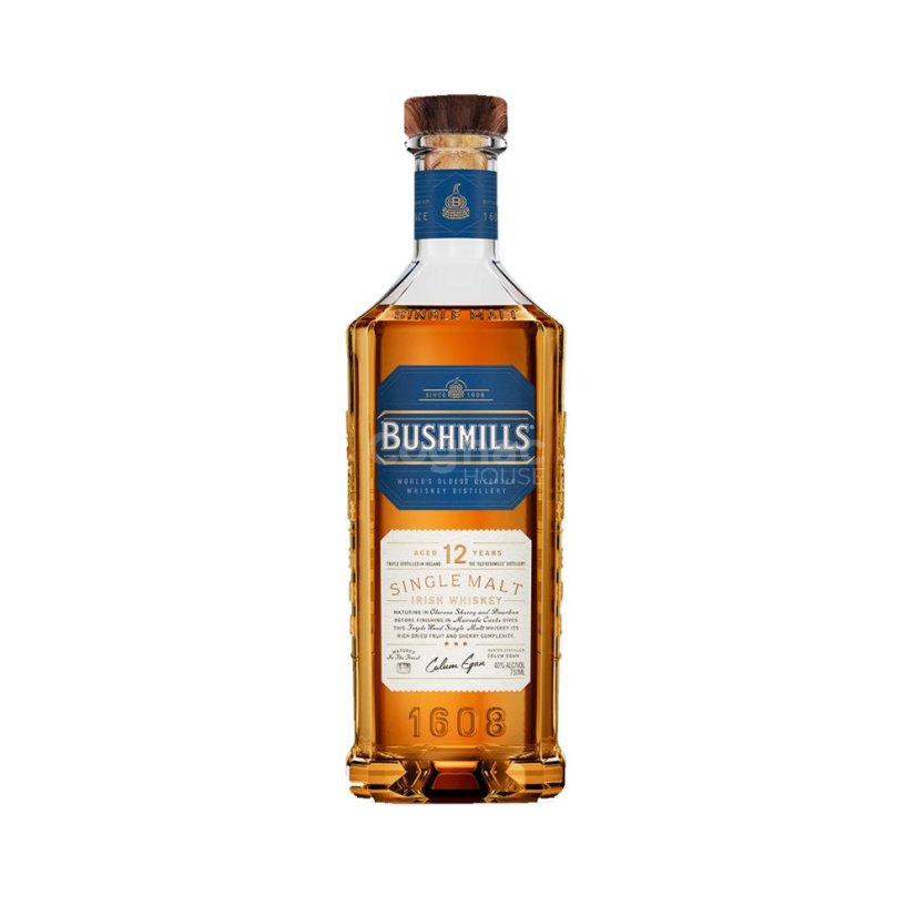 Bushmills Single Malt 12YO 40% 0,7l (tuba)