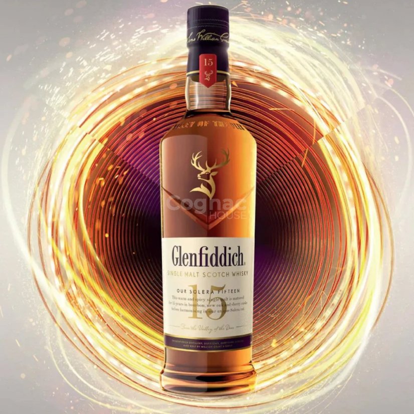 Glenfiddich 15YO 0,7l 40% (tuba)