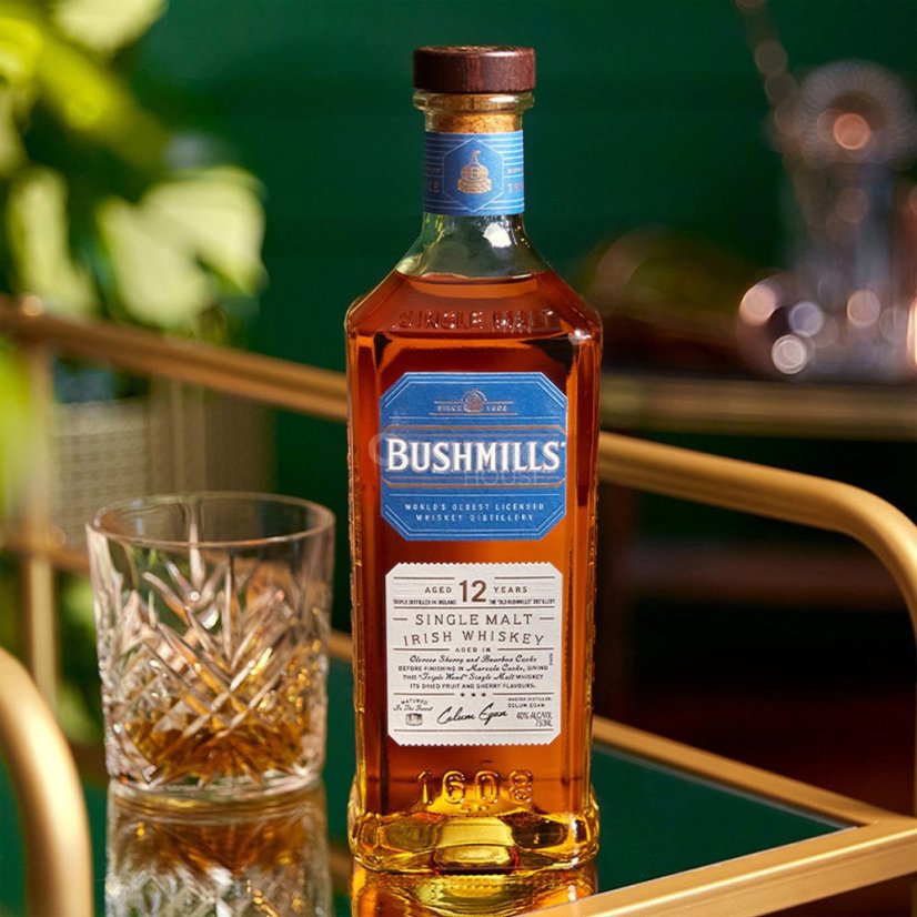 Bushmills Single Malt 12YO 40% 0,7l (tuba)