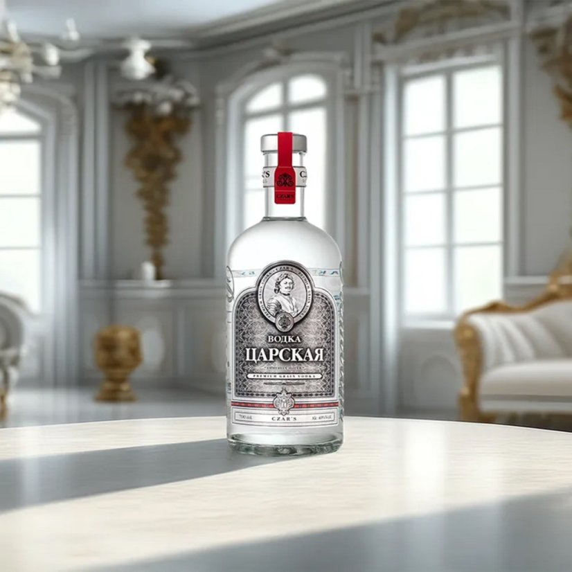Carskaja Originál vodka 40% 0,7l (holá lahev)