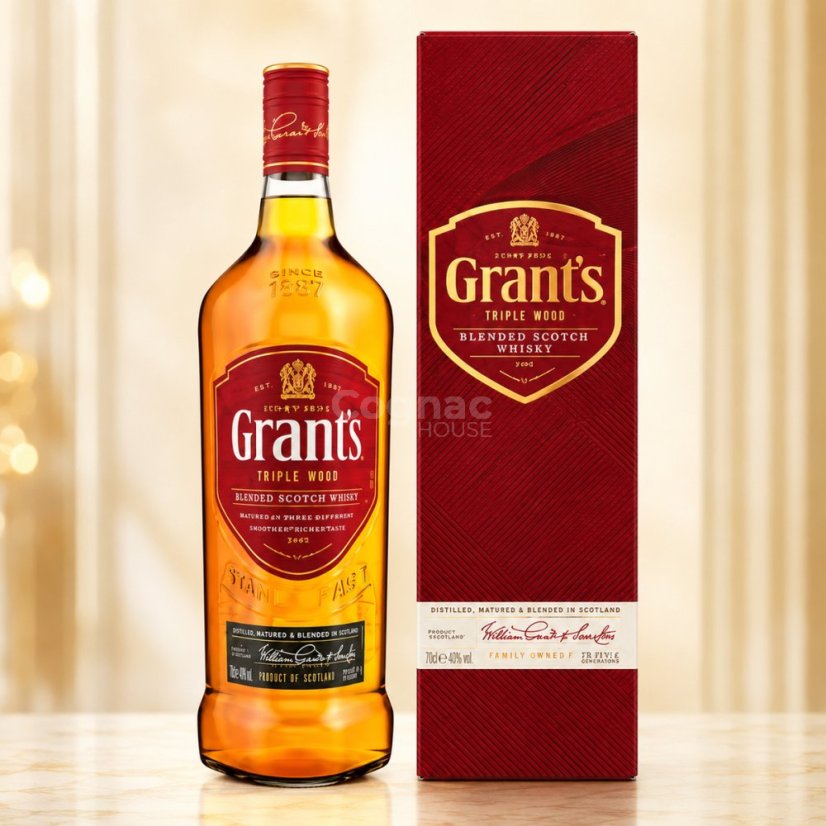 Grant's Triple Wood 40% 0,7l  (karton)