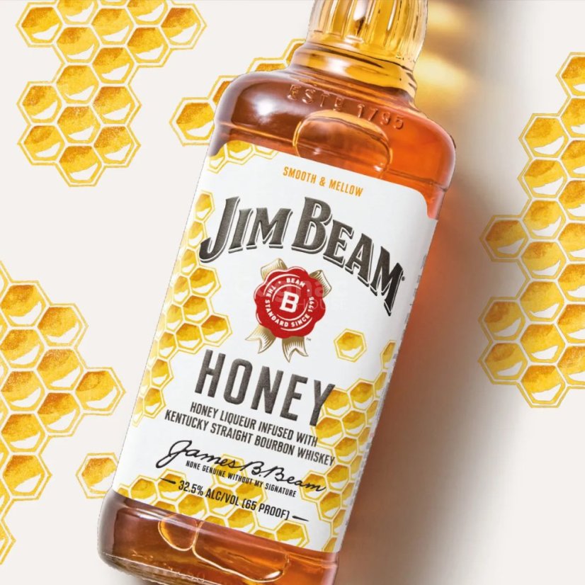 Jim Beam Honey 32,5% 0,7l (holá lahev)