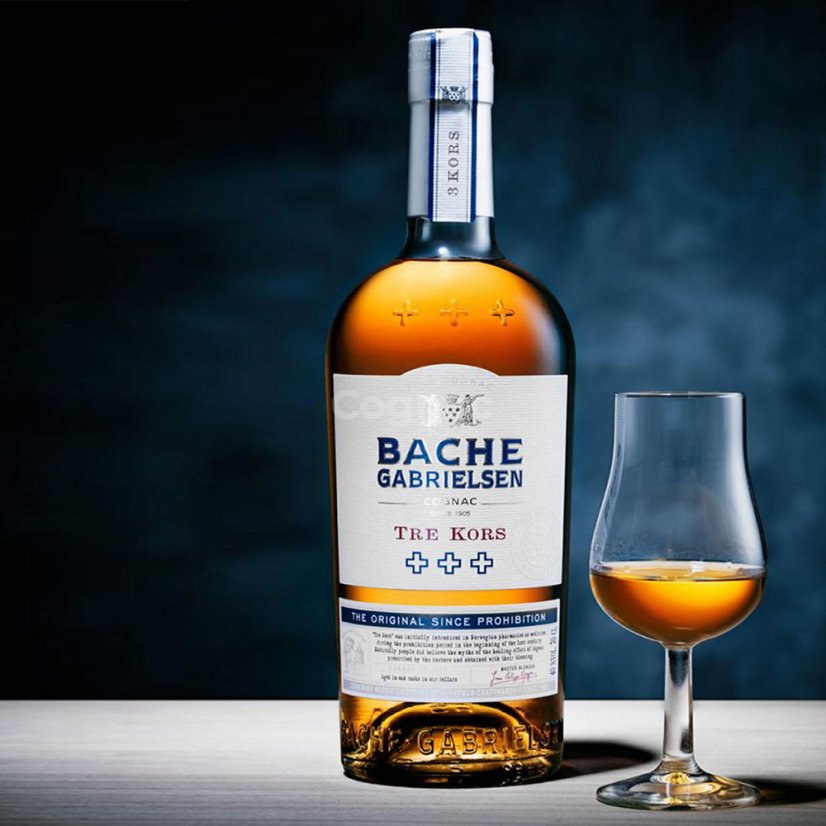 Bache Gabrielsen VS Tre Kors 40% 0,7l (karton)