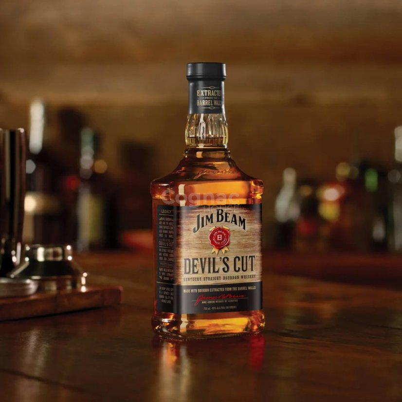 Jim Beam Devil´s Cut 45% 0,7l (holá lahev)
