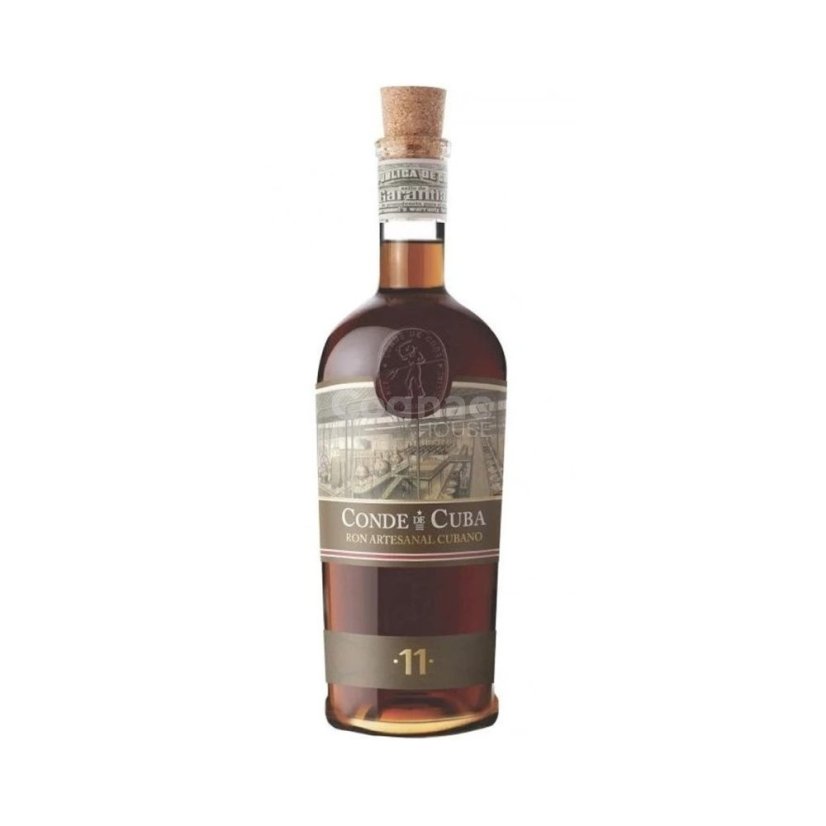 Conde de Cuba 11YO 38% 0,7l (holá láhev) Conde de Cuba 11YO 38% 0,7l (holá láhev)
