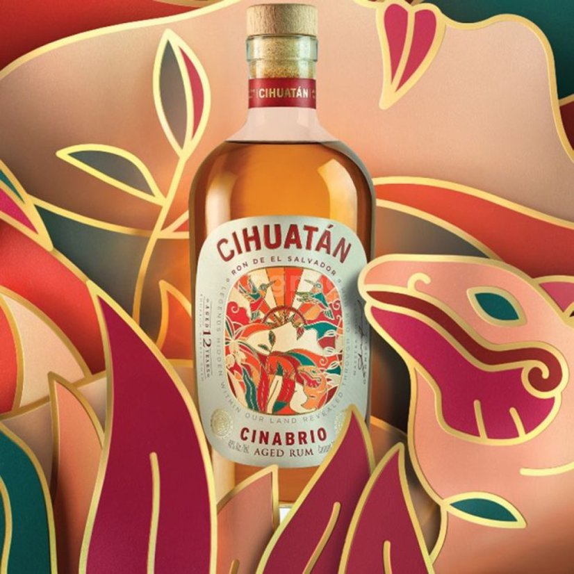 Cihuatán Cinabrio 12years 40% 0,7l (karton)