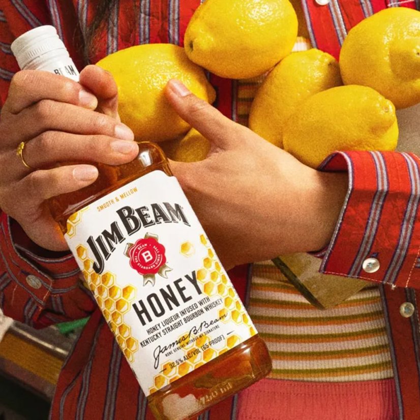 Jim Beam Honey 32,5% 0,7l (holá lahev)