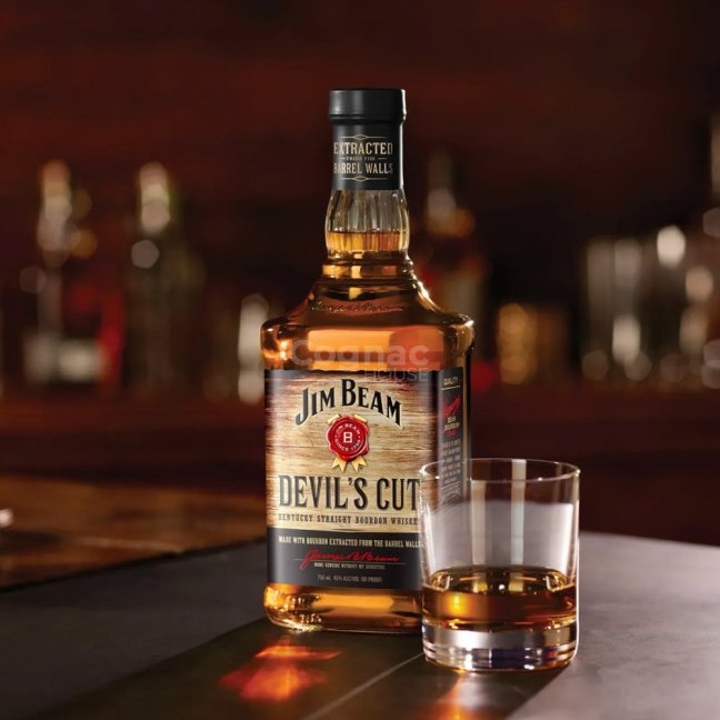 Jim Beam Devil´s Cut 45% 0,7 l (holá lahev)