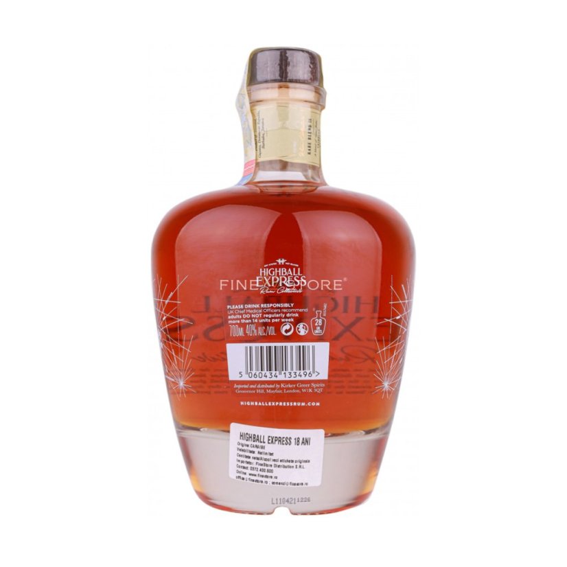 Highball Express 18yo Rare 40% 0,7l (holá lahev)