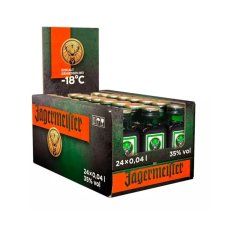 Jägermeister 35% 0,04l  (karton 24x)
